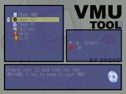 Click to zoom Dream Explorer - VMU Tool